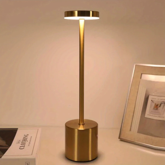 Luminária de Mesa LED Touch Recarregável sem Fio – foto principal