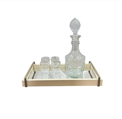 Bandeja Decorativa 40 x 23 cm com Alças – foto 2