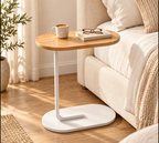 Mesa de Apoio Lateral em C para Sofá e Cama – foto principal