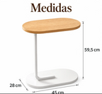 Mesa de Apoio Lateral em C para Sofá e Cama – foto 10