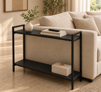 Mesa Lateral Retangular 2 Níveis com Estrutura em Aço – foto 2