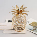Adorno Decorativo Fruta Aramada Dourada com Pedrarias – foto 2