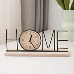 Relógio de Mesa Decorativo Letreiro Home ou Love – foto principal