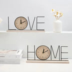 Relógio de Mesa Decorativo Letreiro Home ou Love – foto 4