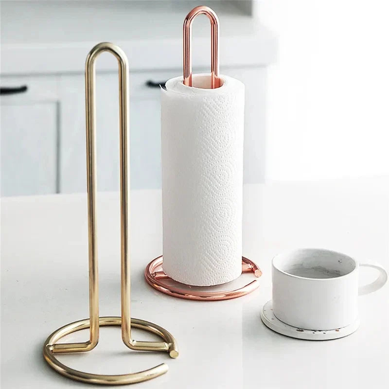 Suporte de Papel Toalha Vertical em Metal para Bancada – foto principal