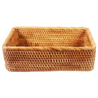Cesto Organizador Retangular de Rattan Trançado – foto 10