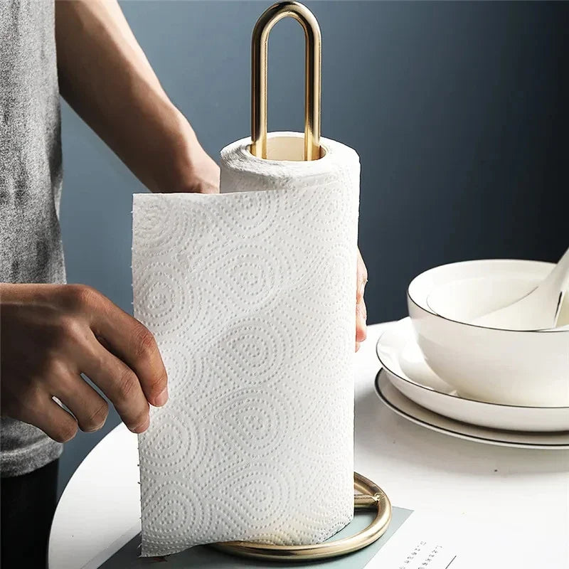 Suporte de Papel Toalha Vertical em Metal para Bancada – foto 9