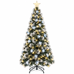 Árvore de Natal de Fibra Óptica com LED e Estrela Bivolt – foto 5