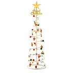 Árvore de Natal Dobrável com LED 1,80 m e Kit de Enfeites – foto 5