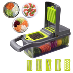 Cortador de Legumes Multifuncional 16 em 1 com Recipiente – foto 9