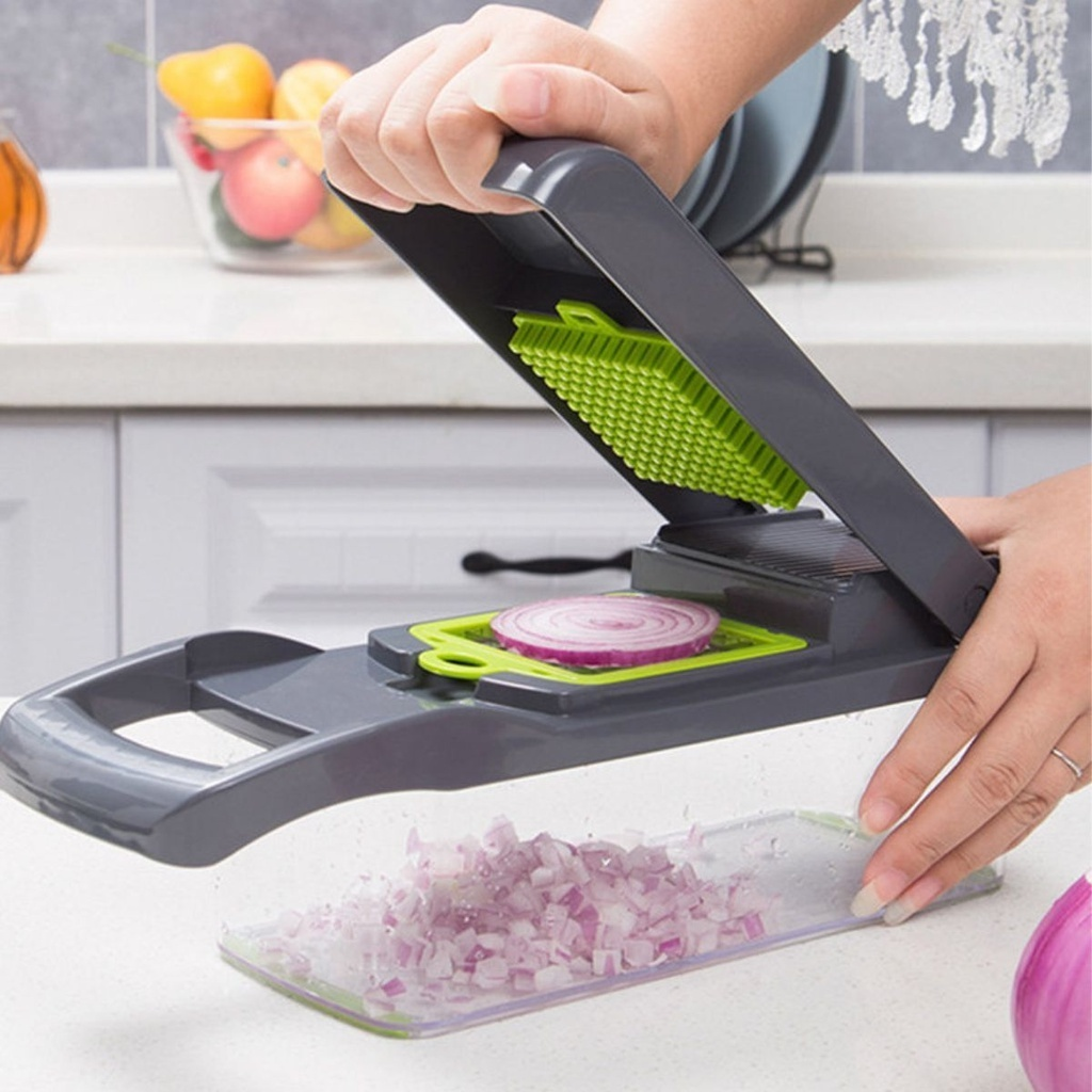 Cortador de Legumes Multifuncional 16 em 1 com Recipiente – foto 3