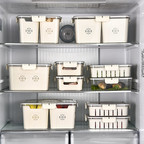 Organizador de Geladeira com Tampa e Divisórias Removíveis – foto 4