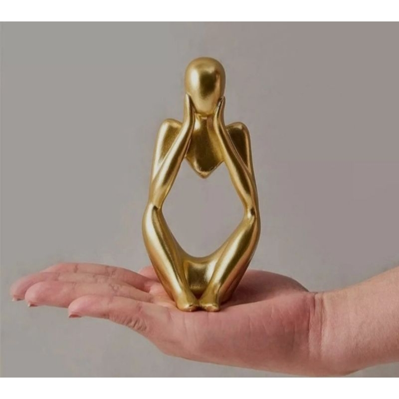 Trio de Estatuetas O Pensador Minimalistas – foto 4