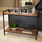 Mesa Lateral Retangular 2 Níveis com Estrutura em Aço – foto 8