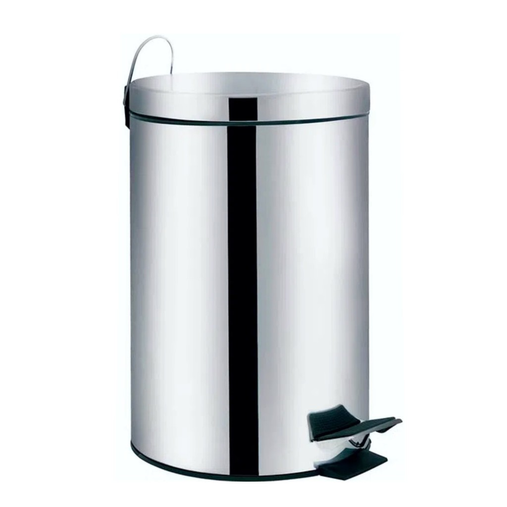 Lixeira com Pedal e Tampa de Bambu 3 L ou 5 L – foto 2