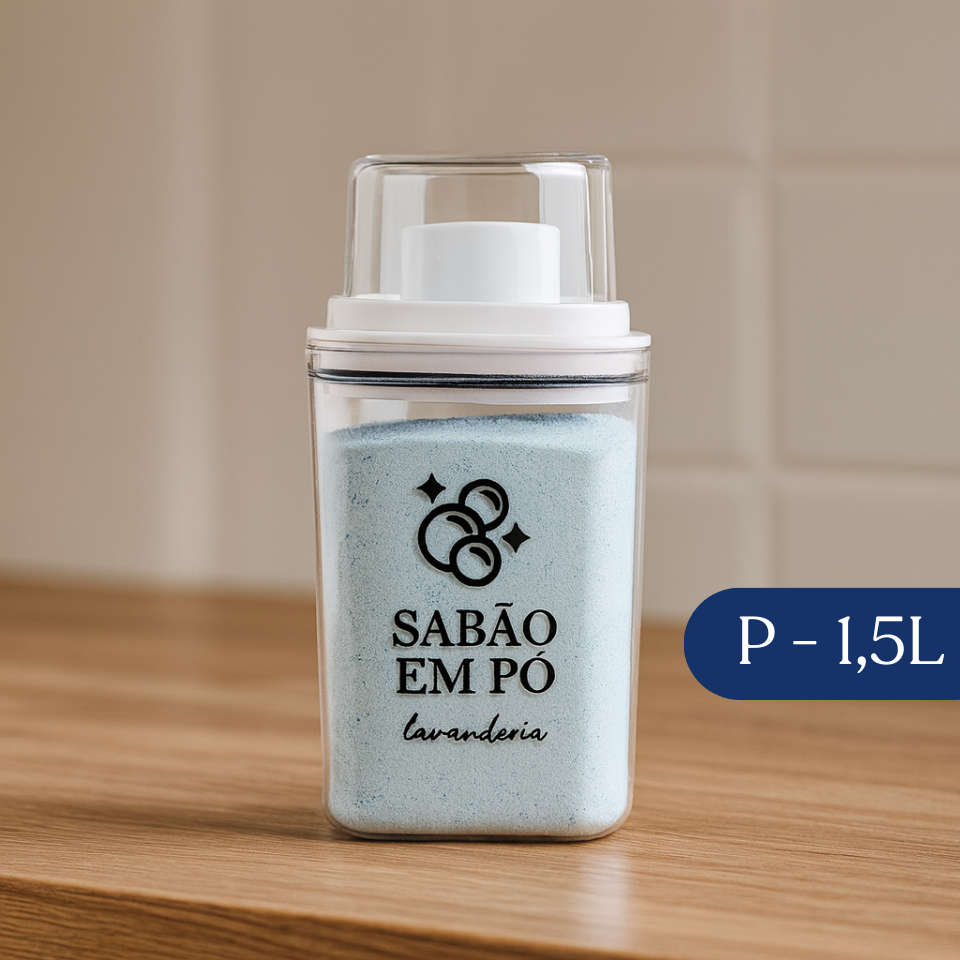 Kit Dispenser para Lavanderia 1,5 L e 2,3 L com Etiquetas – foto 10