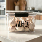 Pote Organizador de Geladeira 1,9 L com Etiqueta – foto 5