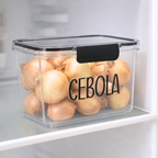 Pote Organizador de Geladeira 1,9 L com Etiqueta – foto 6