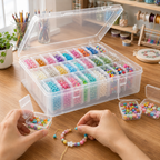 Caixa Organizadora com 30 Mini Caixas Transparentes – foto 2