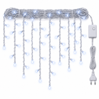 Cascata de LED de Natal com 100, 200 ou 400 Luzes e 8 Funções