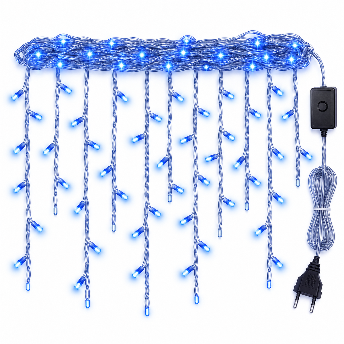 Cascata de LED de Natal com 100, 200 ou 400 Luzes e 8 Funções – foto 8