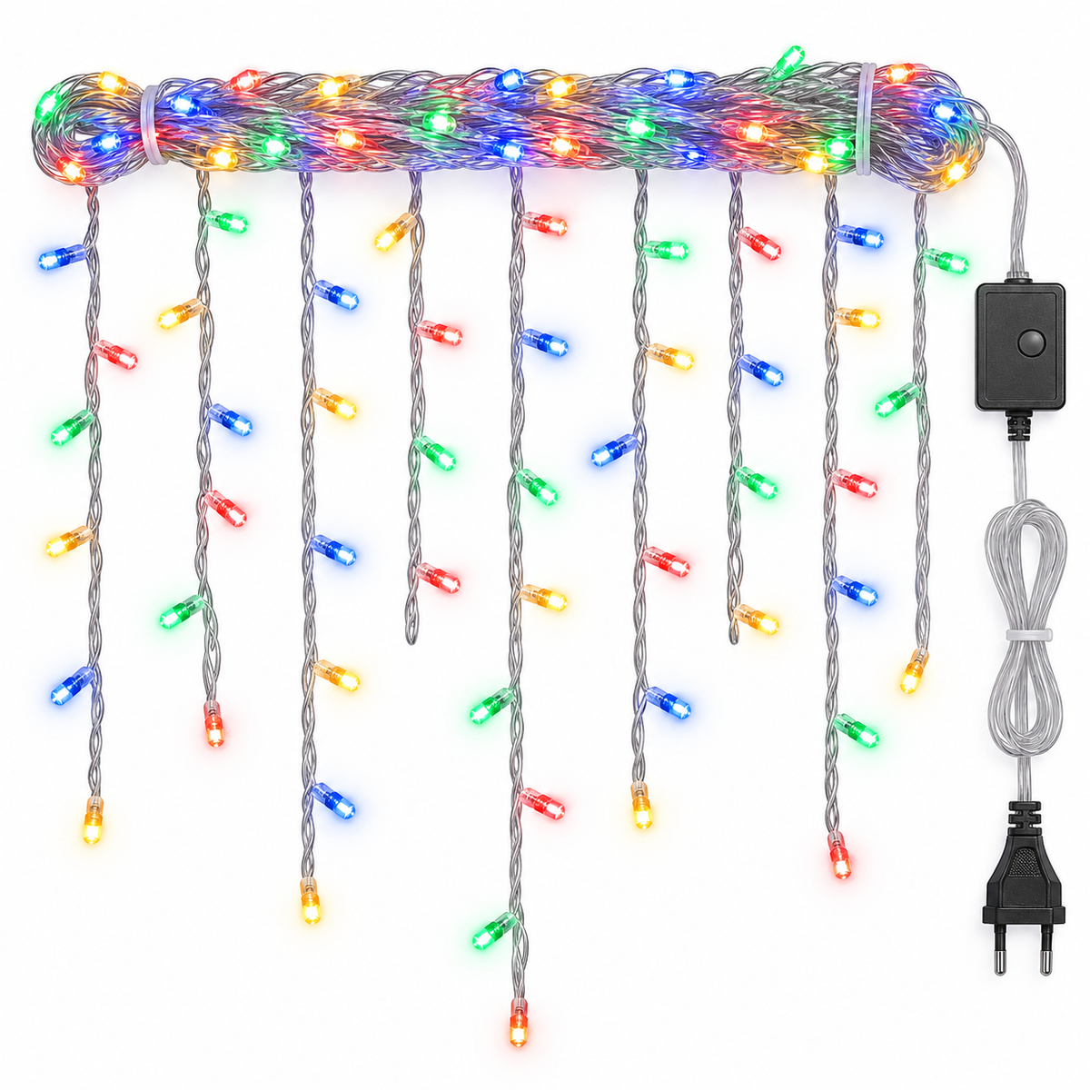 Cascata de LED de Natal com 100, 200 ou 400 Luzes e 8 Funções – foto 9
