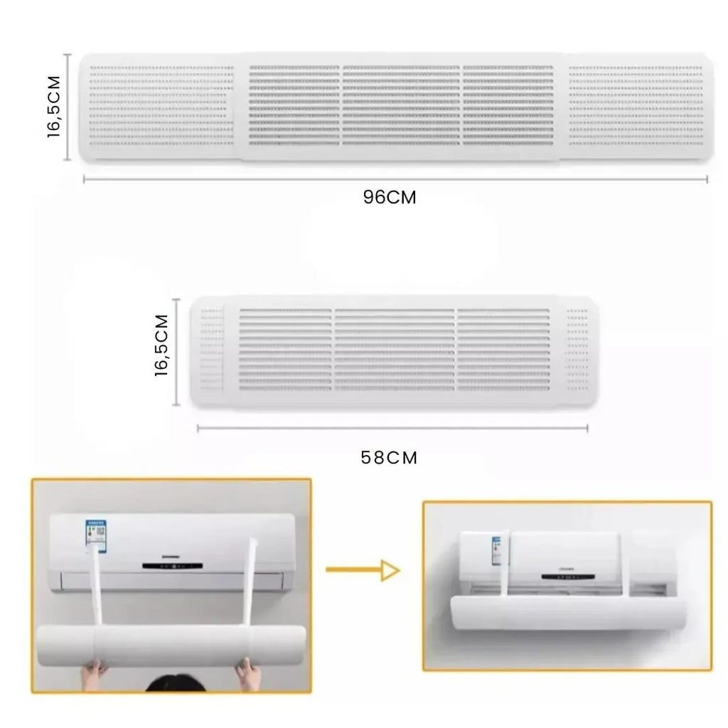 Defletor de Ar-Condicionado Split Ajustável até 92 cm – foto 7