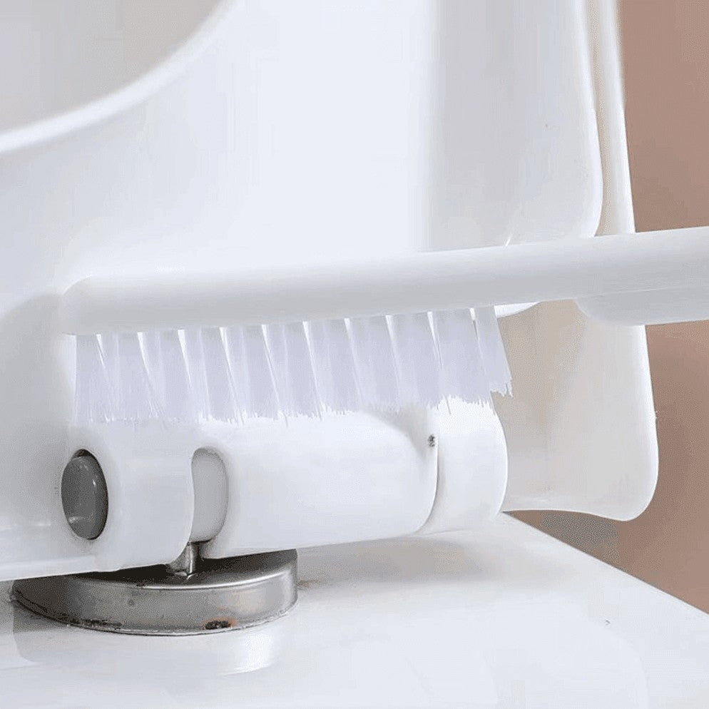 Escova Sanitária de Silicone com Suporte de Parede e Escova Auxiliar – foto 4