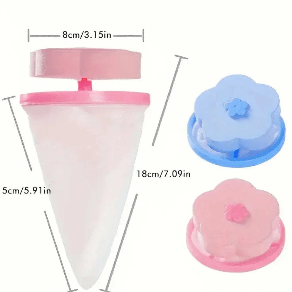 Filtro Pega-Fiapos Flutuante para Máquina de Lavar Kit 2 ou 4 – foto 7