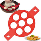 Forma de Silicone para Panquecas e Ovos com 7 Cavidades – foto 7