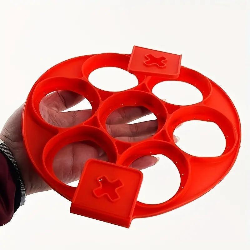 Forma de Silicone para Panquecas e Ovos com 7 Cavidades – foto 8