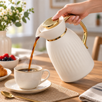 Garrafa Térmica 1 L com Tampa de Pressão para Café e Chá – foto 4
