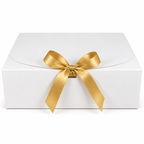 Kit 10 Caixas de Presente 25 x 20 x 8 cm com Fita de Cetim