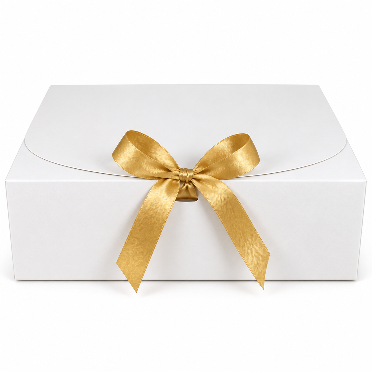 Kit 10 Caixas de Presente 25 x 20 x 8 cm com Fita de Cetim