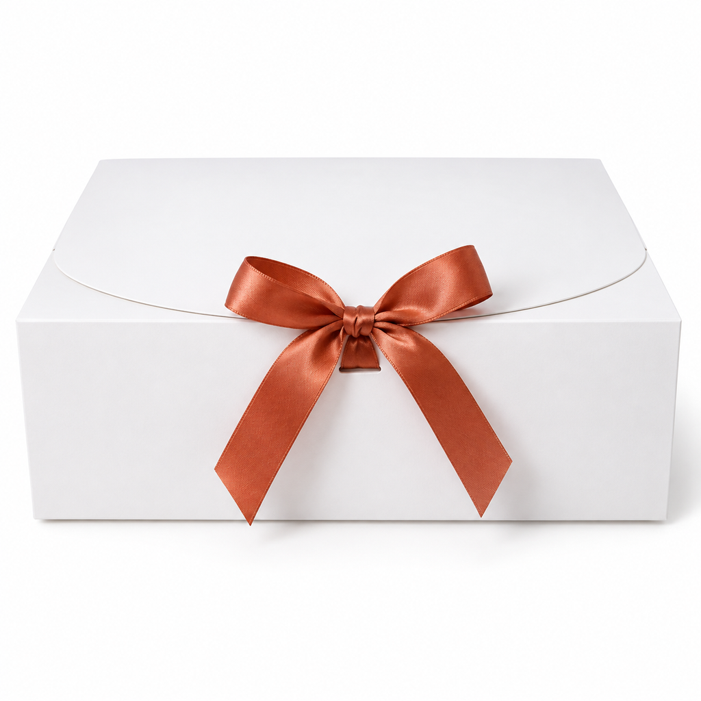 Kit 10 Caixas de Presente 25 x 20 x 8 cm com Fita de Cetim – foto 4