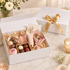 Kit 10 Caixas de Presente 25 x 20 x 8 cm com Fita de Cetim – foto 5