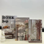 Kit 3 Livros Decorativos Porta-Objetos em Papel Reforçado – foto 3