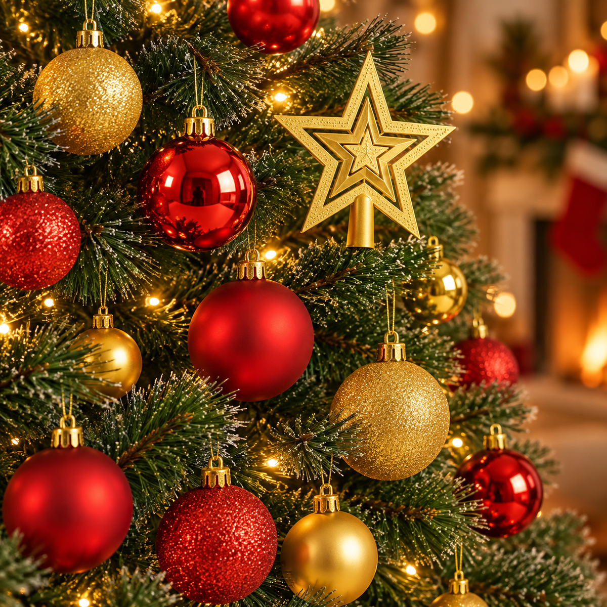 Kit Bolas de Natal Lisas, Foscas e com Glitter com Ponteira – foto 3