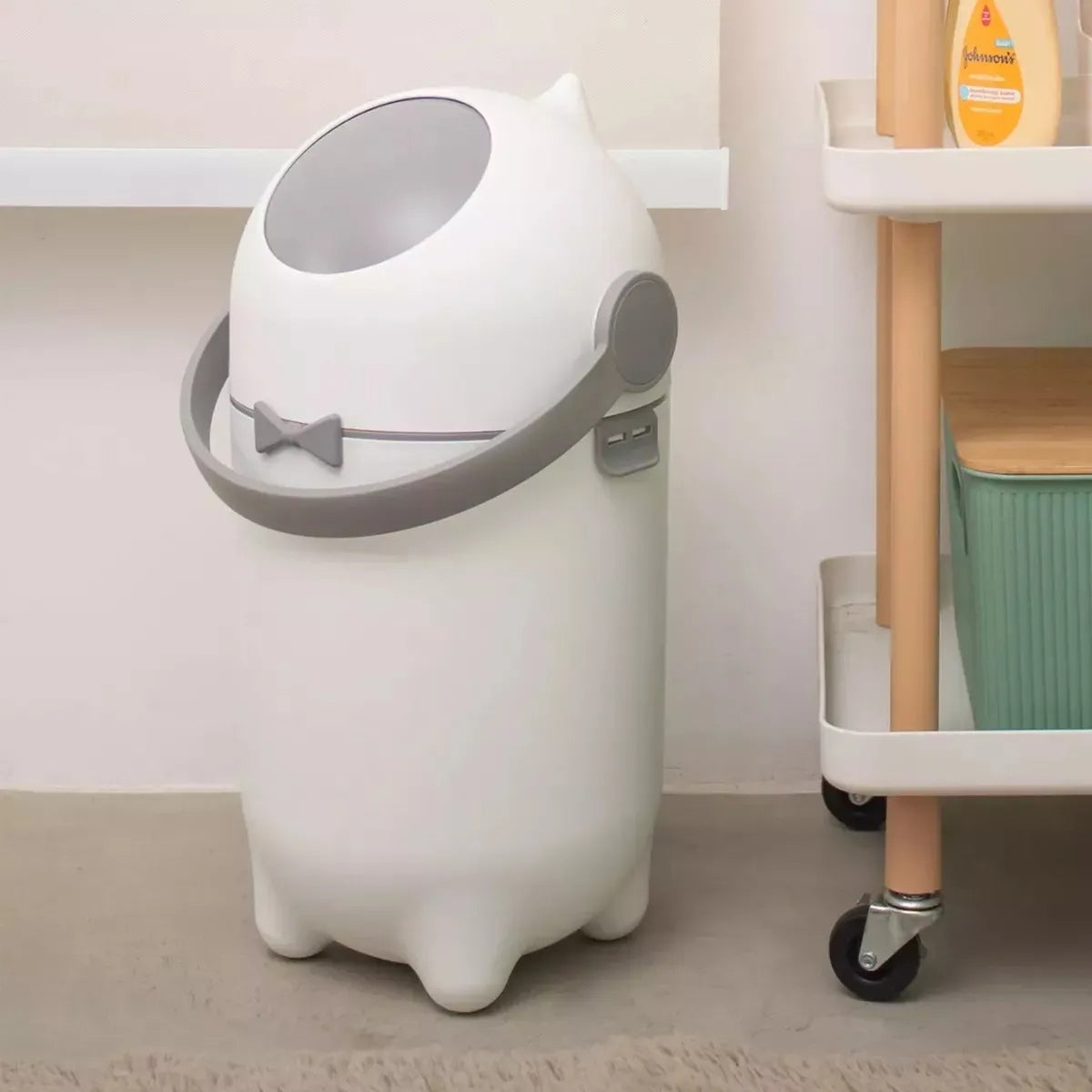 Lixeira Antiodor 10 L com Tampa Vedada para Fraldas – foto 3