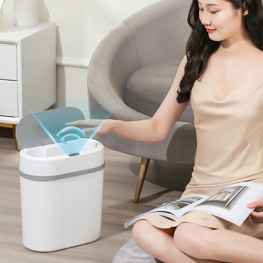 Lixeira Automática Slim com Sensor 13 L – foto 4
