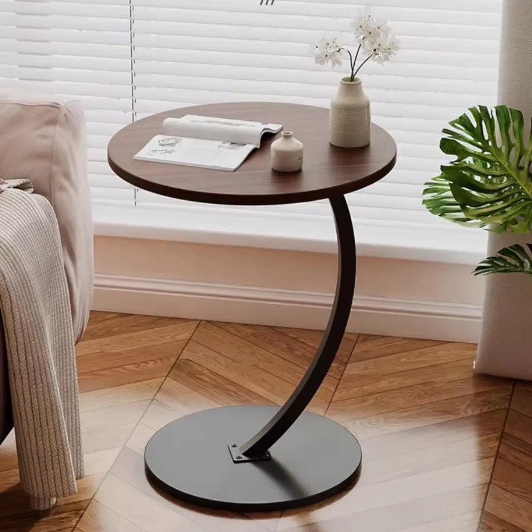 Mesa de Apoio para Sofá com Tampo de MDF e Estrutura de Ferro – foto 2