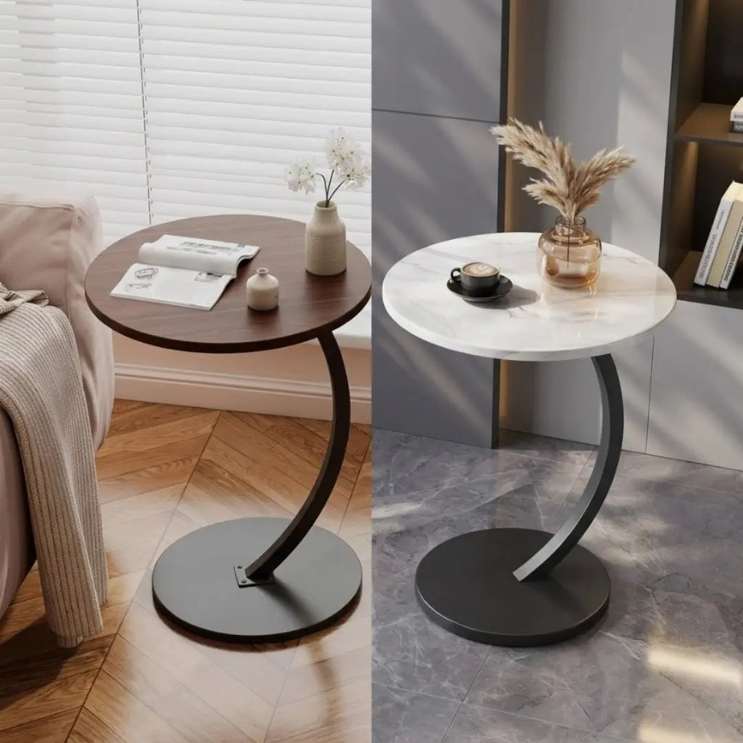 Mesa de Apoio para Sofá com Tampo de MDF e Estrutura de Ferro – foto 5