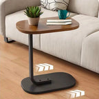 Mesa Lateral de Apoio em Ferro e MDF 60,5 cm para Sala e Quarto – foto 4
