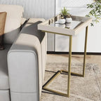 Mesa Lateral de Apoio para Sofá com Bandeja Espelhada 70 cm – foto 5