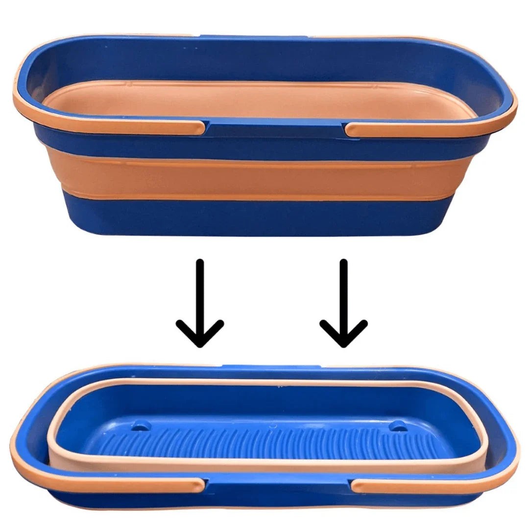 Mop Flat 360° com Balde Retrátil de 18 L e 5 Refis de Microfibra – foto 4