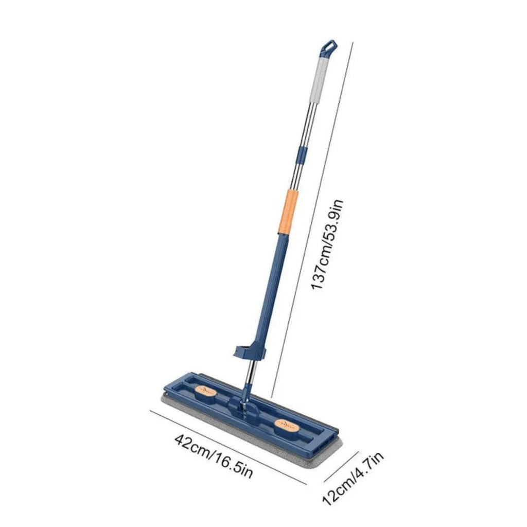 Mop Flat 360° com Balde Retrátil de 18 L e 5 Refis de Microfibra – foto 5