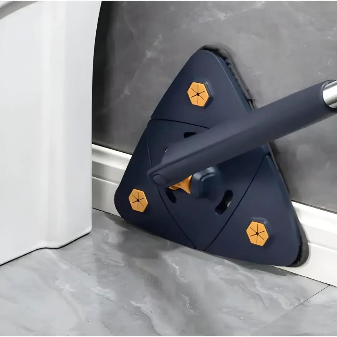 Mop Triangular Giratório 360° com Torção e 2 Panos de Microfibra – foto 3