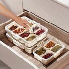 Organizador Hermético de Geladeira com 8 Divisórias 3,8 L – foto 2