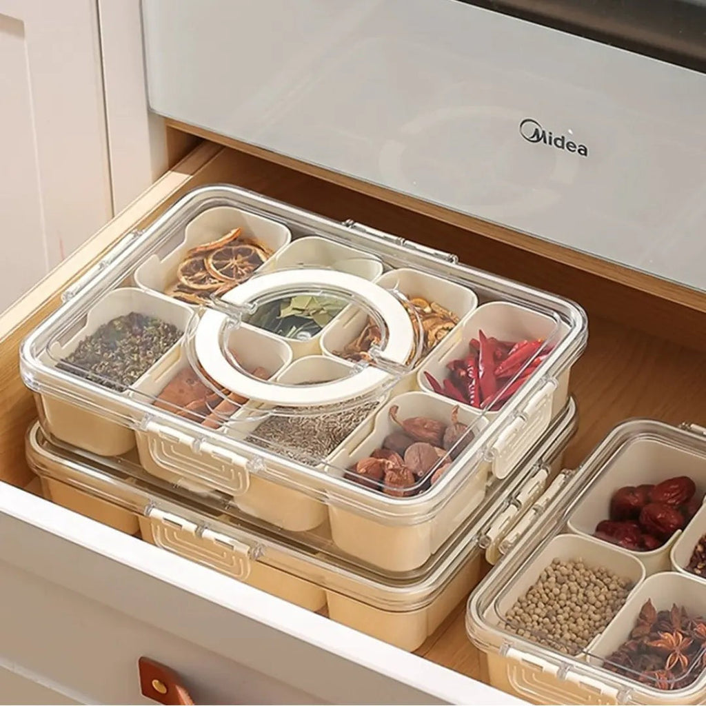 Organizador Hermético de Geladeira com 8 Divisórias 3,8 L – foto 3