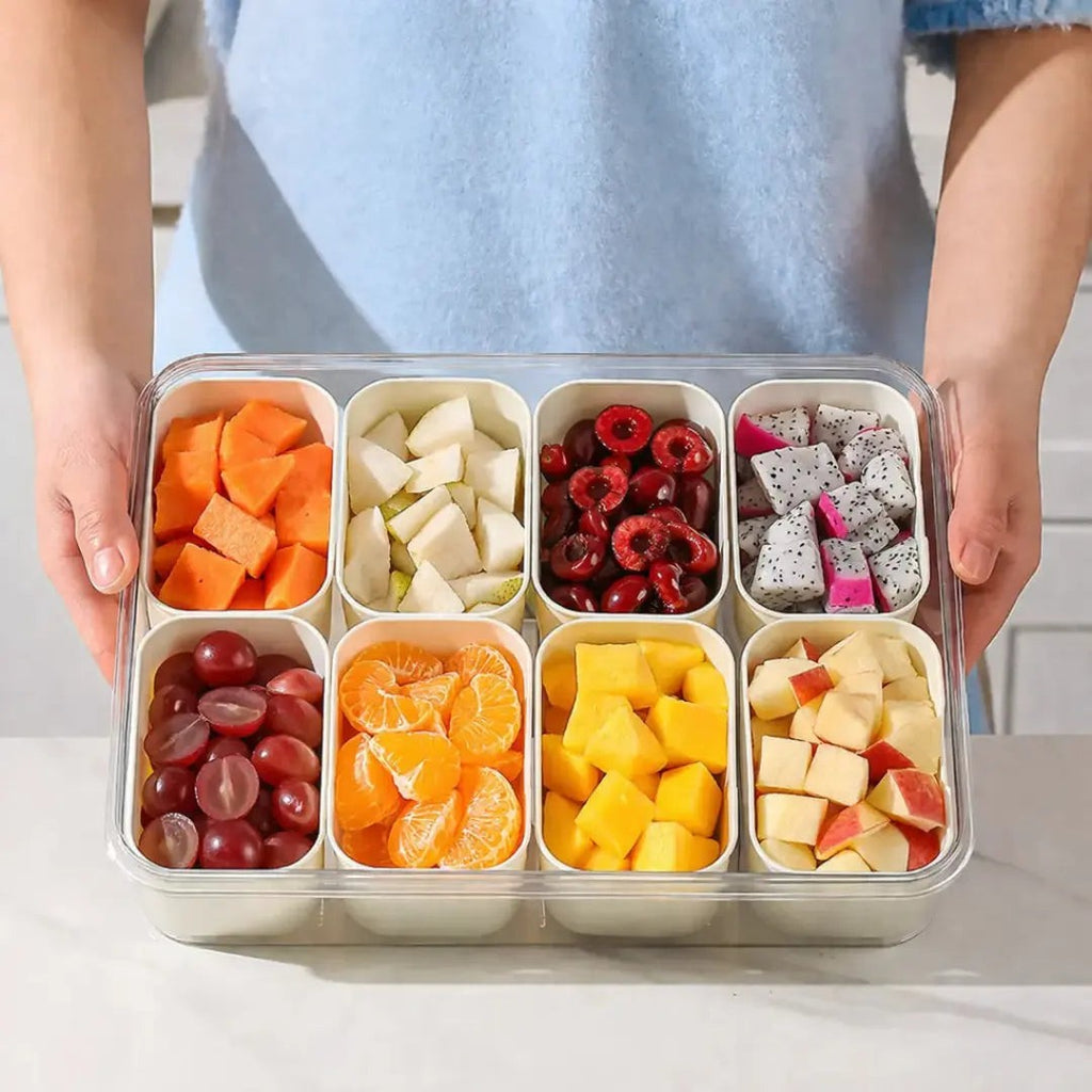 Organizador Hermético de Geladeira com 8 Divisórias 3,8 L – foto 4